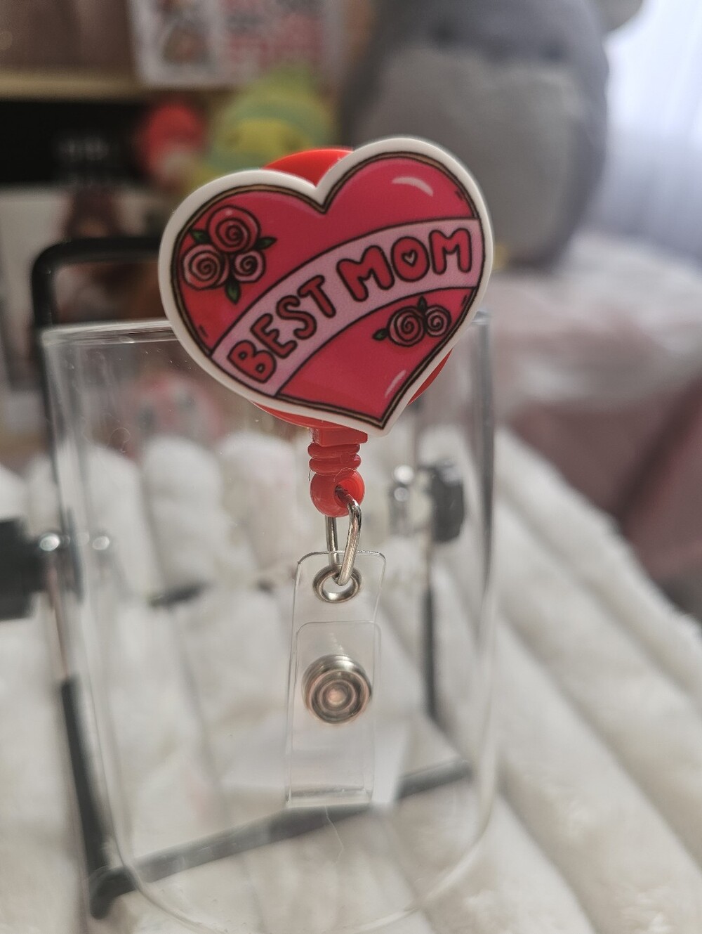 Adorable Badge Reel Clip
